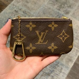 Louis Vuitton Small Change Purse Keychain